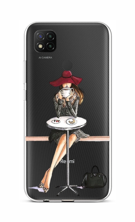 Kryt TopQ Xiaomi Redmi 9C silikon Lady 6 53052 (pouzdro neboli obal na mobil Xiaomi Redmi 9C)