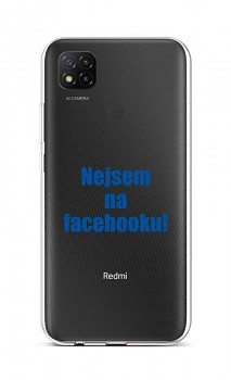 Zadní silikonový kryt na Xiaomi Redmi 9C Nejsem na Facebooku