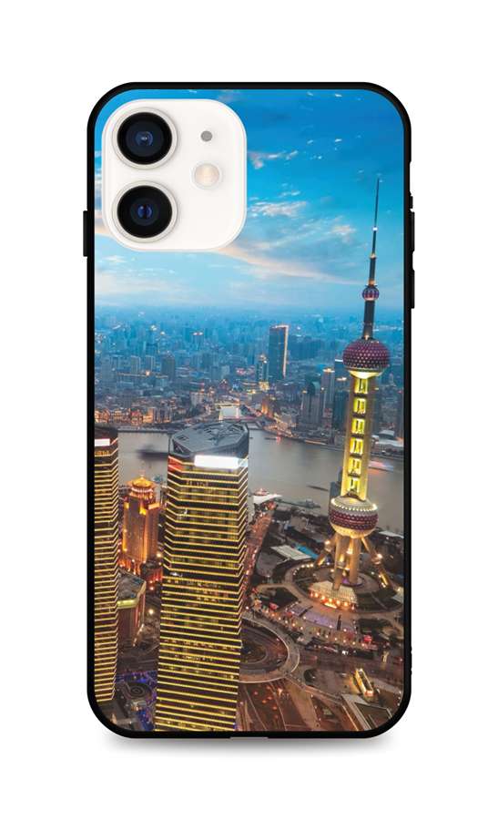 Levně Kryt TopQ LUXURY iPhone 12 mini pevný City 53367 (pouzdro neboli obal na mobil iPhone 12 mini)