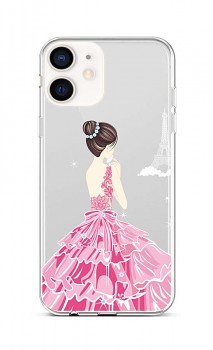 Zadní silikonový kryt na iPhone 12 mini Pink Princess