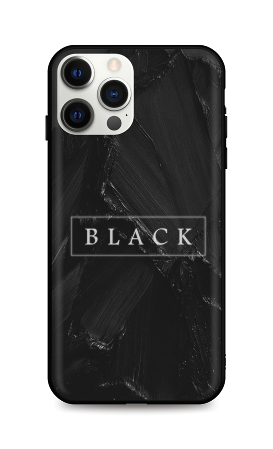 Levně Kryt TopQ LUXURY iPhone 12 Pro Max pevný Black 53574 (pouzdro neboli obal na mobil iPhone 12 Pro Max)