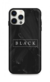 Zadní pevný kryt LUXURY na iPhone 12 Pro Max Black