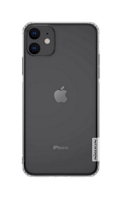 Pouzdro Nillkin iPhone 11 silikonové průhledné 53750 (kryt neboli obal na mobil iPhone 11)
