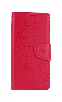 Knížkové pouzdro na Xiaomi Redmi 9 Butterfly růžové