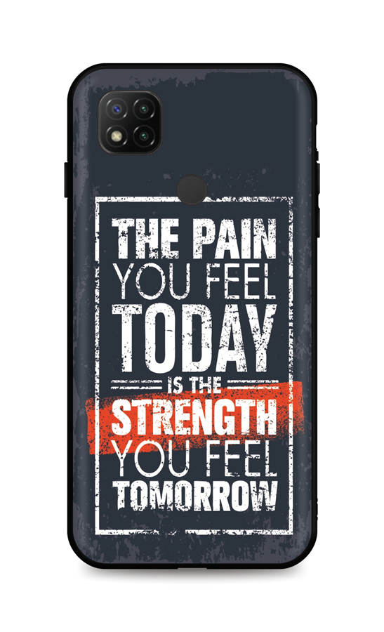 Levně Kryt TopQ Xiaomi Redmi 9C silikon Strength 54177 (pouzdro neboli obal na mobil Xiaomi Redmi 9C)