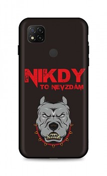 Zadní silikonový kryt DARK na Xiaomi Redmi 9C Nikdy to nevzdám