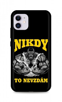 Zadní silikonový kryt DARK na iPhone 11 Gorila
