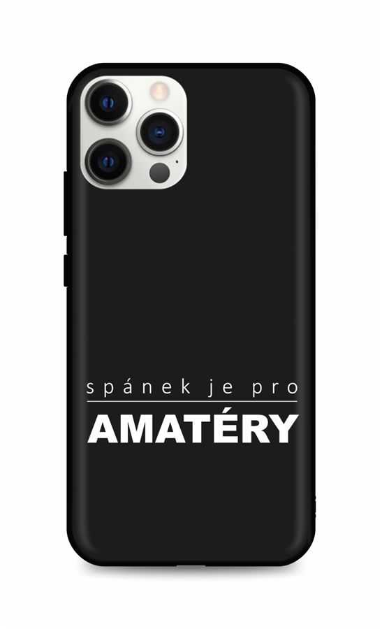 Levně Kryt TopQ iPhone 12 Pro silikon Bez spánku 54429 (pouzdro neboli obal na mobil iPhone 12 Pro)