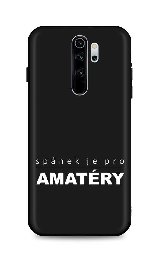 Levně Kryt TopQ Xiaomi Redmi Note 8 Pro silikon Bez spánku 54565 (pouzdro neboli obal na mobil Xiaomi Redmi Note 8 Pro)