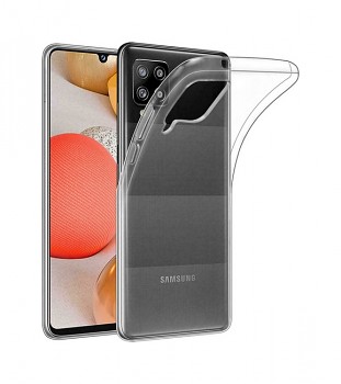 Ultratenký silikonový kryt na Samsung A42 0,5 mm průhledný 