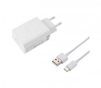 Originální rychlonabíječka Xiaomi MDY-10-EF včetně kabelu USB-C bílá 3A 18W