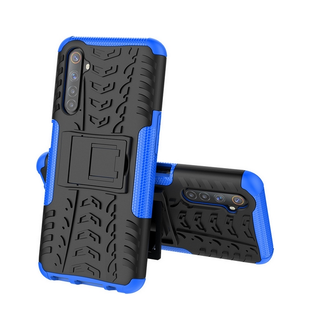 Kryt TopQ Realme 6s ultra odolný modrý 54856 (pouzdro neboli obal Realme 6s)