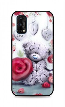 Zadní silikonový kryt DARK na Realme 7 Pro Teddy Bear