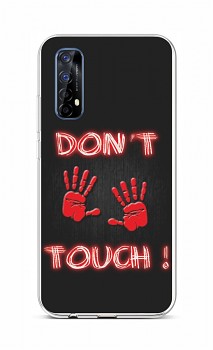 Zadní silikonový kryt na Realme 7 Don't Touch Red