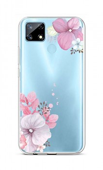 Zadní silikonový kryt na Realme 7i Violet Blossom
