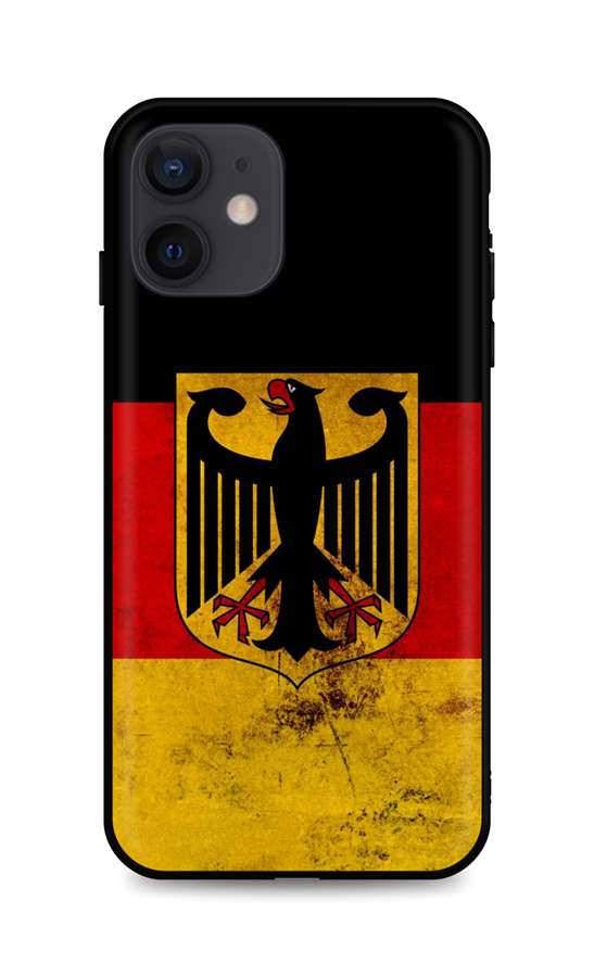 Kryt TopQ iPhone 12 silikon Germany 55078 (pouzdro neboli obal na mobil iPhone 12)