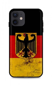 Zadní silikonový kryt DARK na iPhone 12 Germany