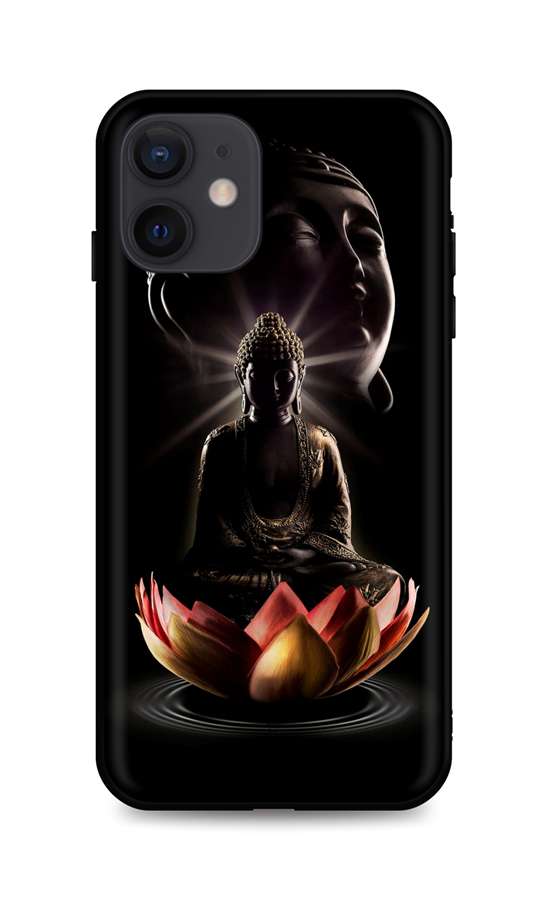 Kryt TopQ iPhone 12 silikon Meditation 55082 (pouzdro neboli obal na mobil iPhone 12)