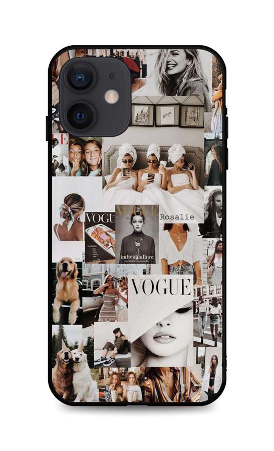 Levně Kryt TopQ iPhone 12 silikon VOGUE 55169 (pouzdro neboli obal na mobil iPhone 12)