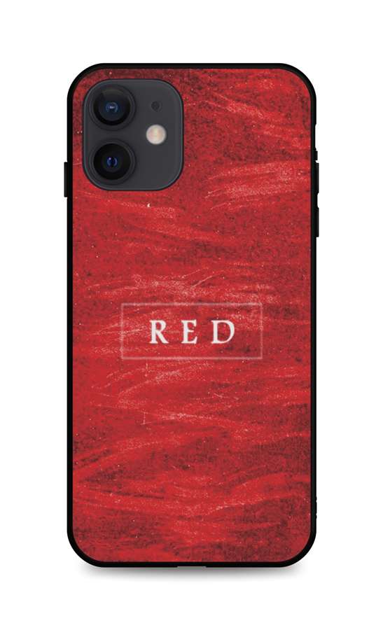 Kryt TopQ LUXURY iPhone 12 pevný Red 55187 (pouzdro neboli obal na mobil iPhone 12)