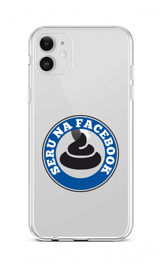 Kryt TopQ iPhone 12 silikon Facebook 55210 (pouzdro neboli obal na mobil iPhone 12)