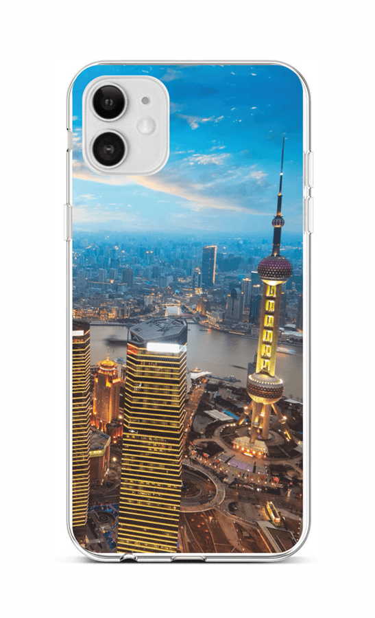 Levně Kryt TopQ iPhone 12 silikon City 55283 (pouzdro neboli obal na mobil iPhone 12)