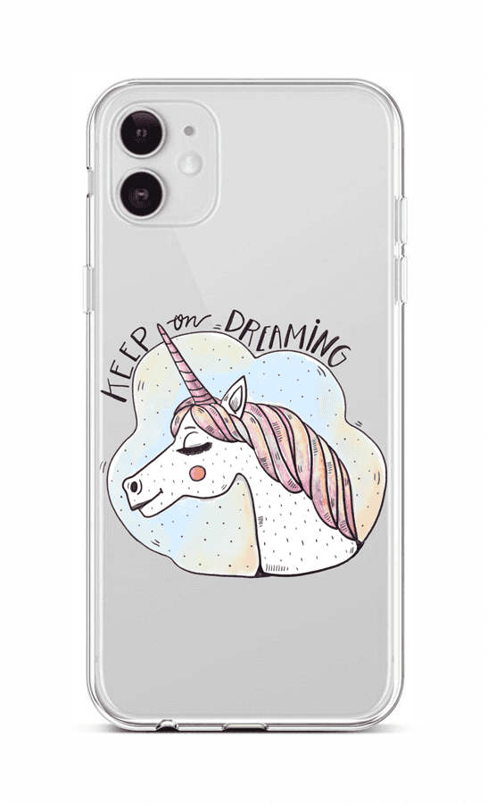 Levně Kryt TopQ iPhone 12 silikon Dreaming 55321 (pouzdro neboli obal na mobil iPhone 12)