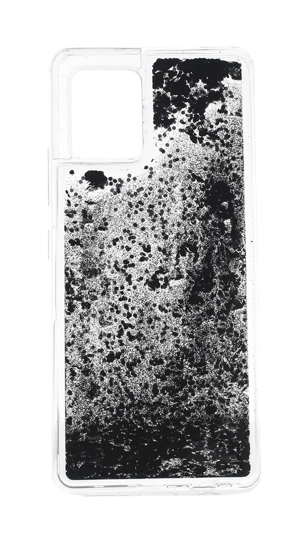 Levně Kryt TopQ Samsung A42 silikon Liquid černý 55362 (pouzdro neboli obal na mobil Samsung A42)