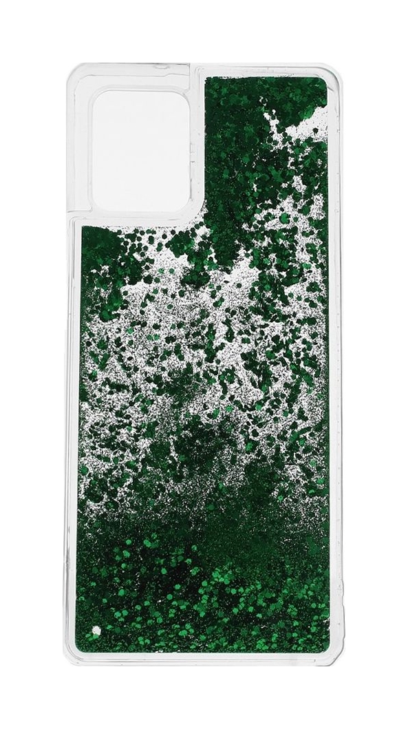 Zadní silikonový kryt na Samsung A42 Liquid zelený