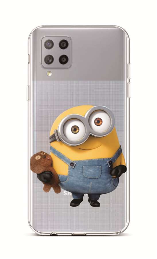 Levně Kryt TopQ Samsung A42 silikon Minion Kid 55408 (pouzdro neboli obal na mobil Samsung A42)