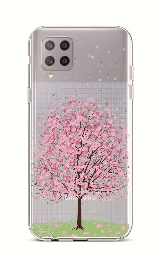 Levně Kryt TopQ Samsung A42 silikon Blossom Tree 55419 (pouzdro neboli obal na mobil Samsung A42)