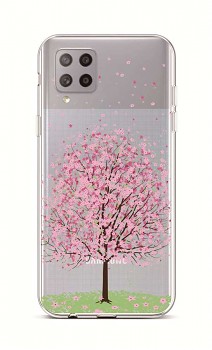 Zadní silikonový kryt na Samsung A42 Blossom Tree