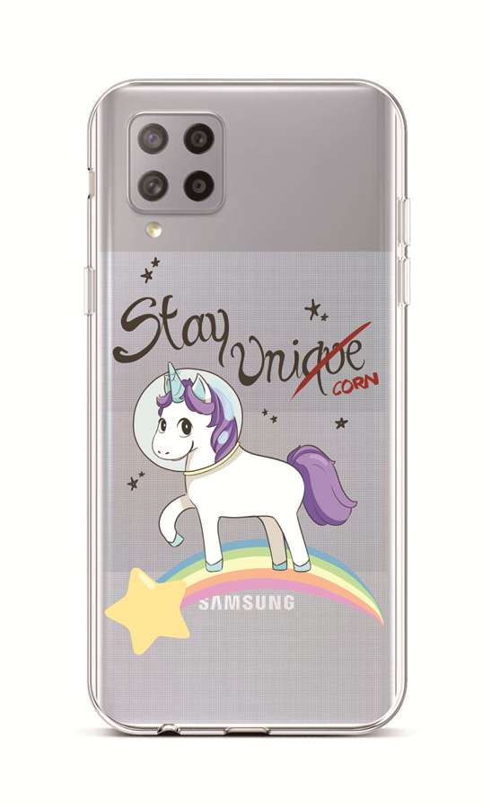 Levně Kryt TopQ Samsung A42 silikon Stay Unicorn 55420 (pouzdro neboli obal na mobil Samsung A42)
