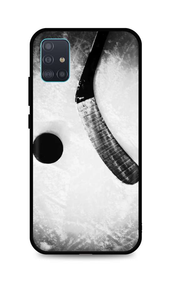 Kryt TopQ Samsung A51 silikon Hockey 55860 (pouzdro neboli obal na mobil Samsung A51)