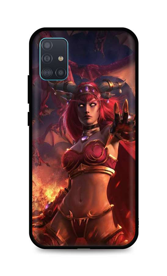 Levně Kryt TopQ Samsung A51 silikon Heroes Of The Storm 55894 (pouzdro neboli obal na mobil Samsung A51)
