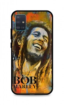 Zadní silikonový kryt DARK na Samsung A51 Bob Marley