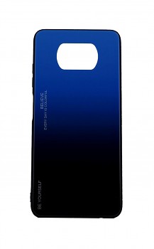 Zadní pevný kryt LUXURY na Xiaomi Poco X3 duhový modrý