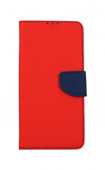 Knížkové pouzdro na Samsung A72 červené