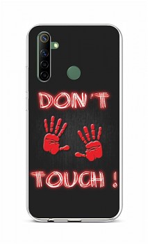 Zadní silikonový kryt na Realme 6i Don´t Touch Red