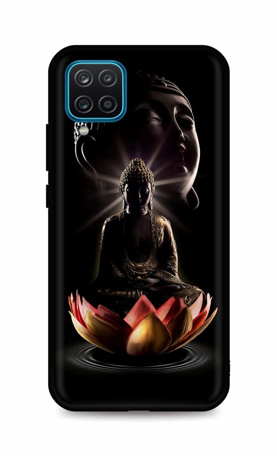 Levně Kryt TopQ Samsung A12 silikon Meditation 56701 (pouzdro neboli obal na mobil Samsung A12)