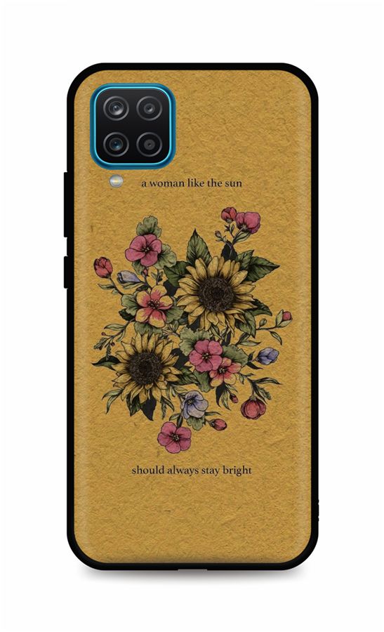 Levně Kryt TopQ Samsung A12 silikon Bouquet 56702 (pouzdro neboli obal na mobil Samsung A12)