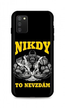 Zadní silikonový kryt DARK na Samsung A02s Gorila