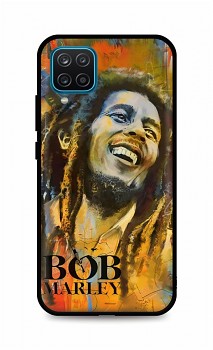 Zadní silikonový kryt DARK na Samsung A12 Bob Marley