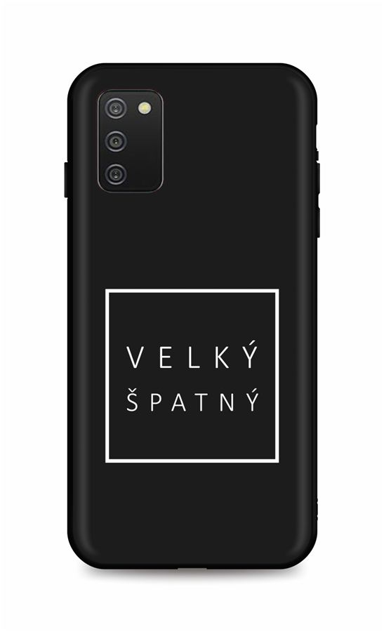 Levně Kryt TopQ Samsung A02s silikon Velký špatný 56792 (pouzdro neboli obal na mobil Samsung A02s)