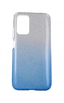 Zadní pevný kryt na Xiaomi Redmi 9T glitter stříbrno-modrý