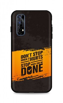 Zadní silikonový kryt DARK na Realme 7 Don´t Stop