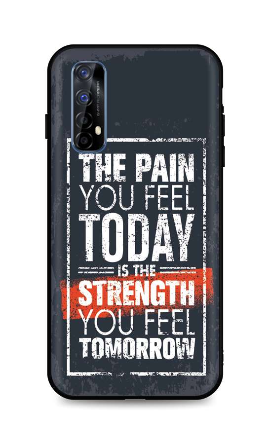 Levně Kryt TopQ Realme 7 silikon Strength 56848 (pouzdro neboli obal na mobil Realme 7)