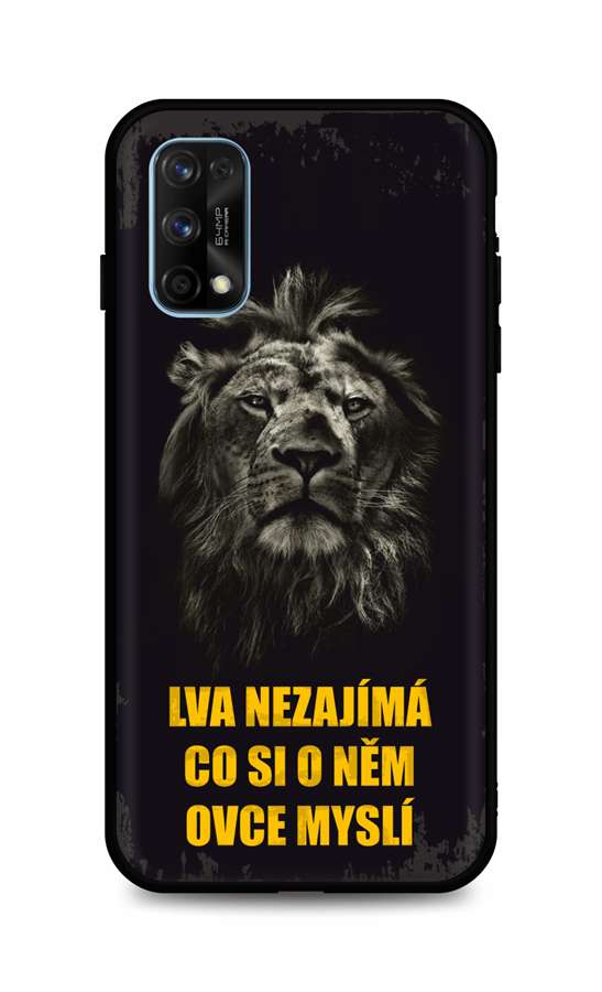 Levně Kryt TopQ Realme 7 Pro silikon Lev 56850 (pouzdro neboli obal na mobil Realme 7 Pro)