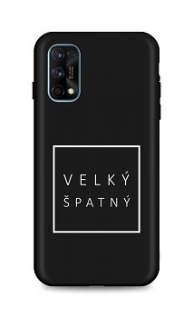 Zadní silikonový kryt DARK na Realme 7 Pro Velký špatný