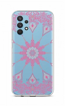 Zadní silikonový kryt na Samsung A32 Pink Mandala